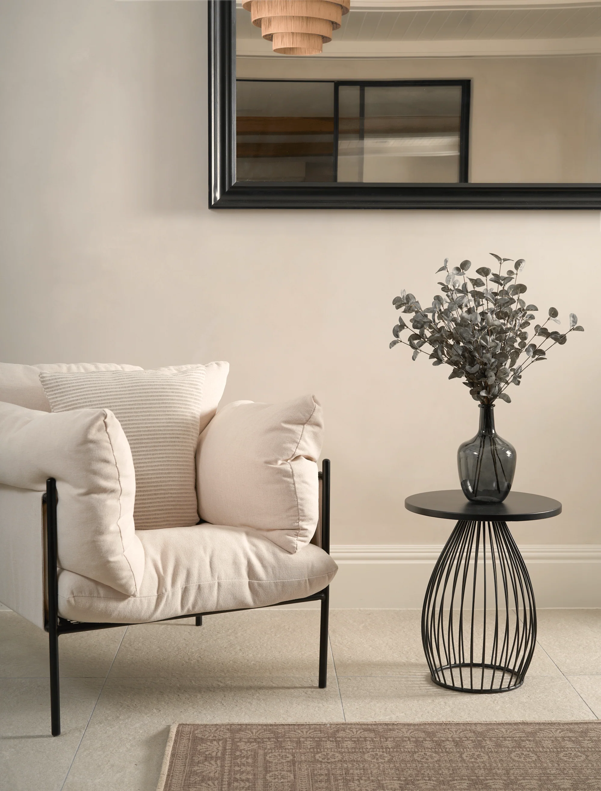 Faux Eucalyptus - Graceful Green (5 Stems) - Image 3