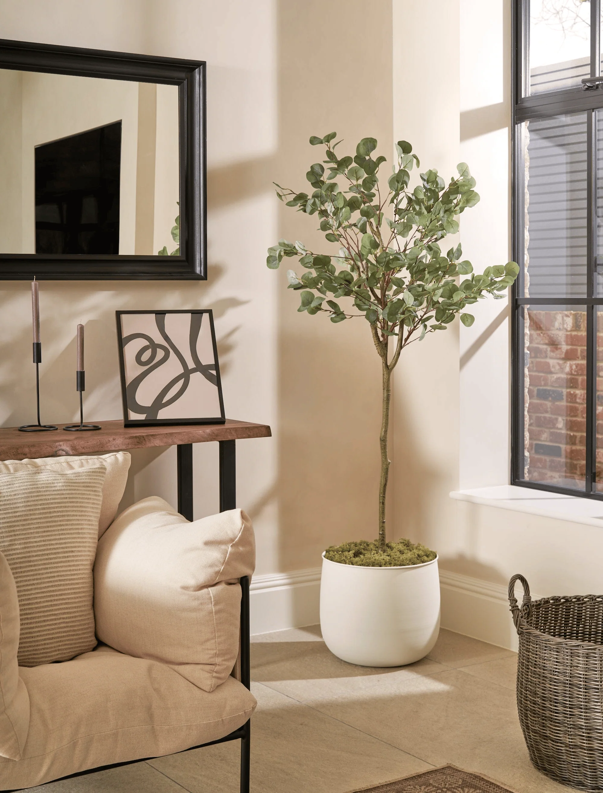 Faux Eucalyptus Tree 160cm / 5ft 2" - Image 3