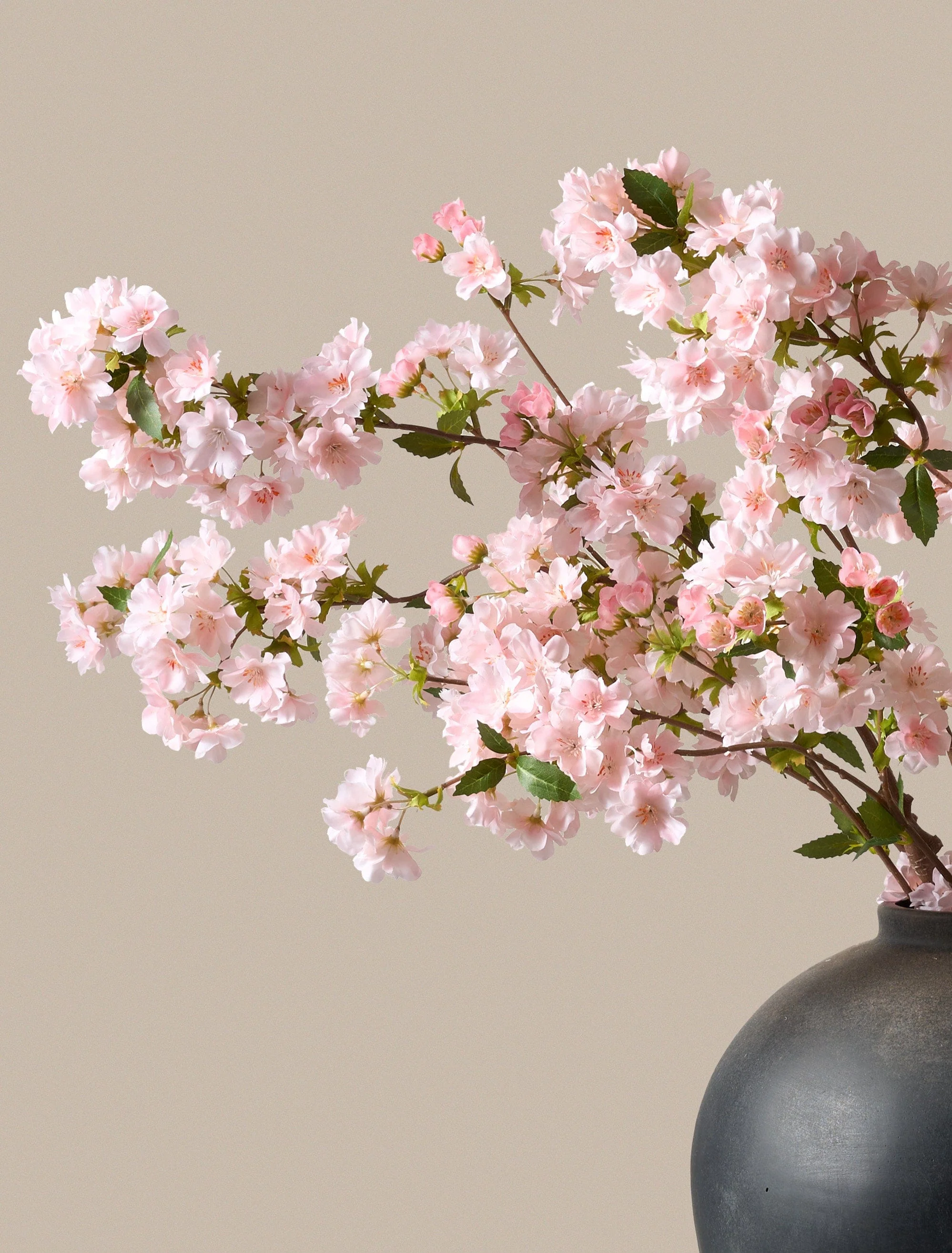 Faux Japanese Cherry Blossom - Blush (6 Stems) - Image 3