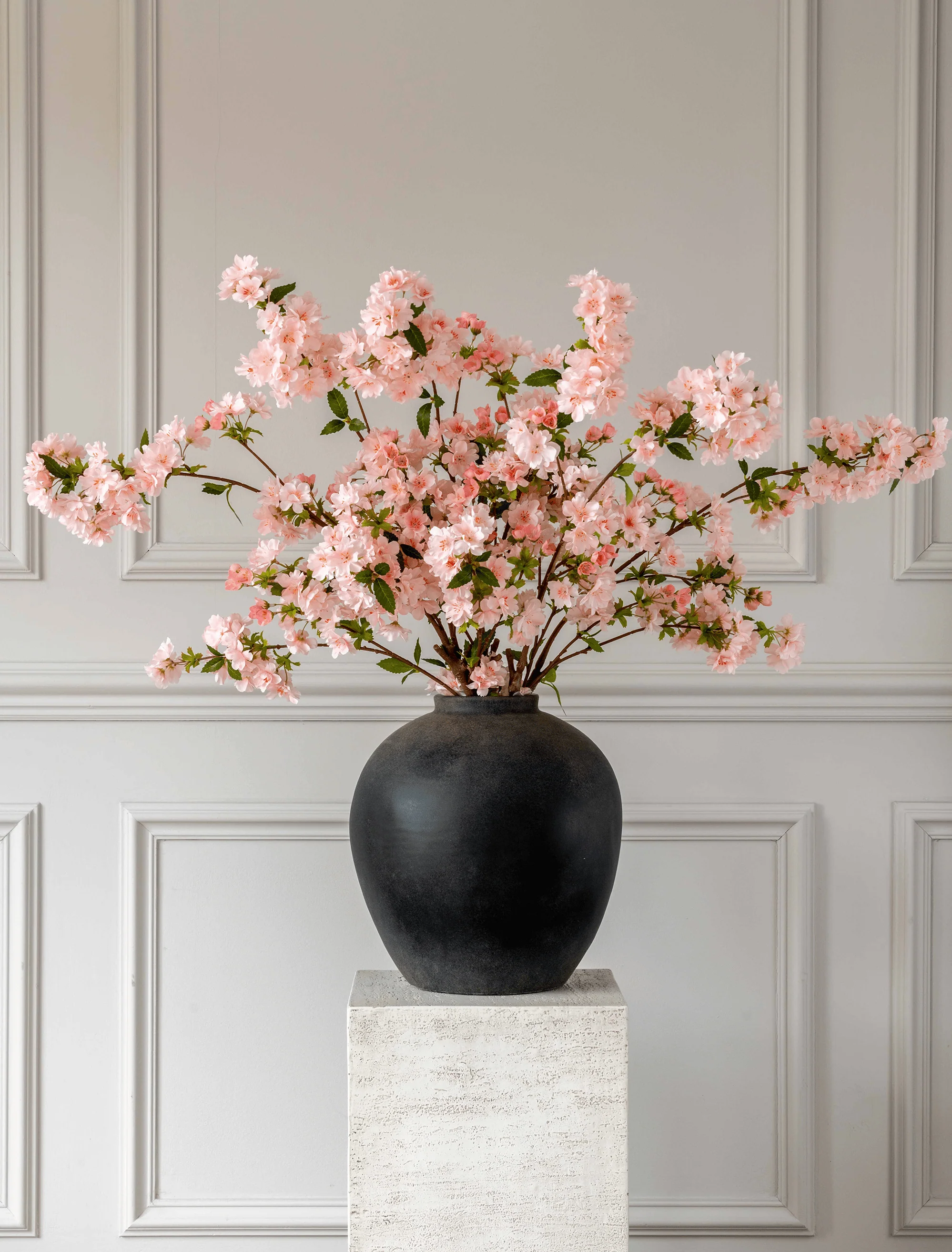 Faux Japanese Cherry Blossom - Blush (6 Stems) - Image 4