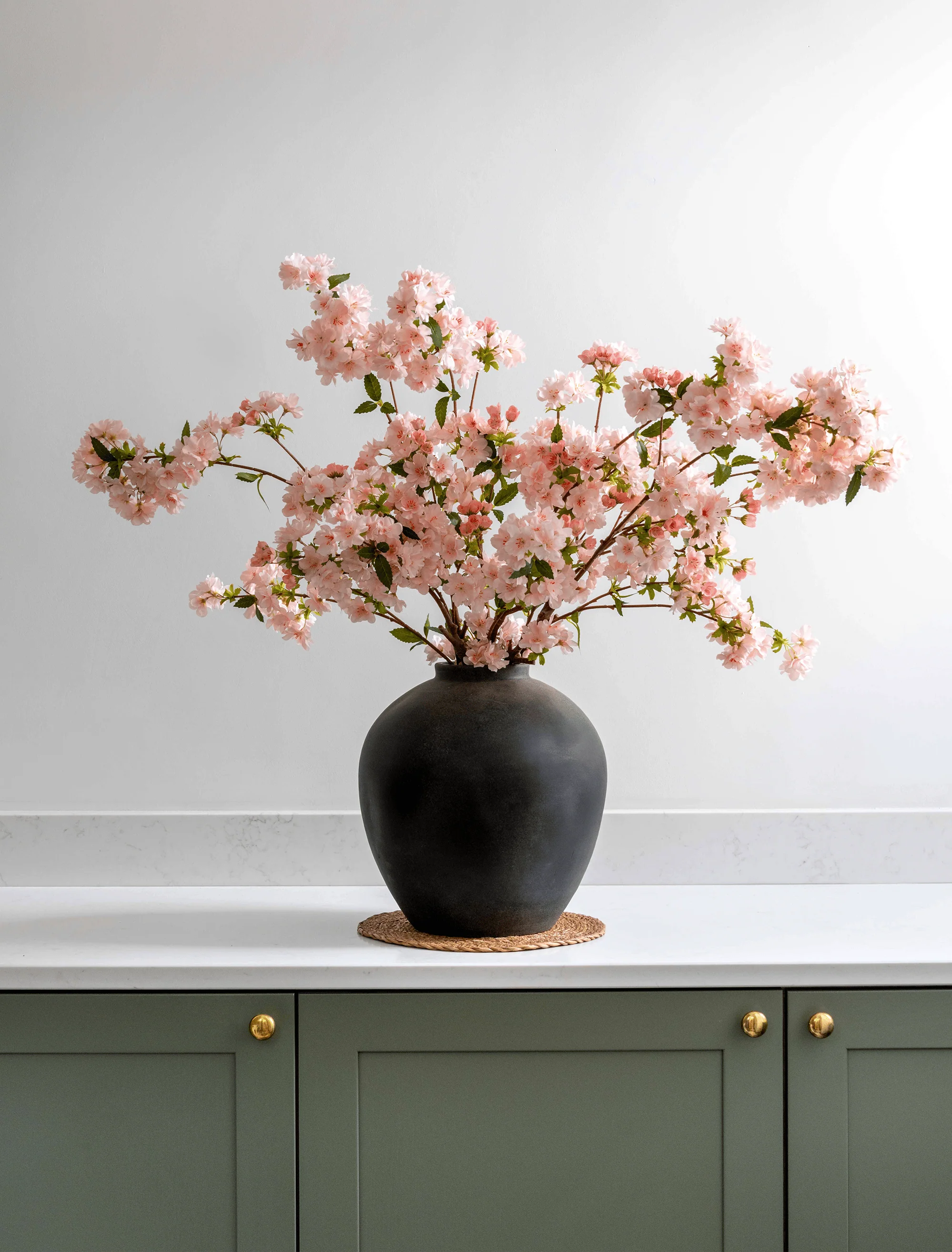 Faux Japanese Cherry Blossom - Blush (6 Stems) - Image 5