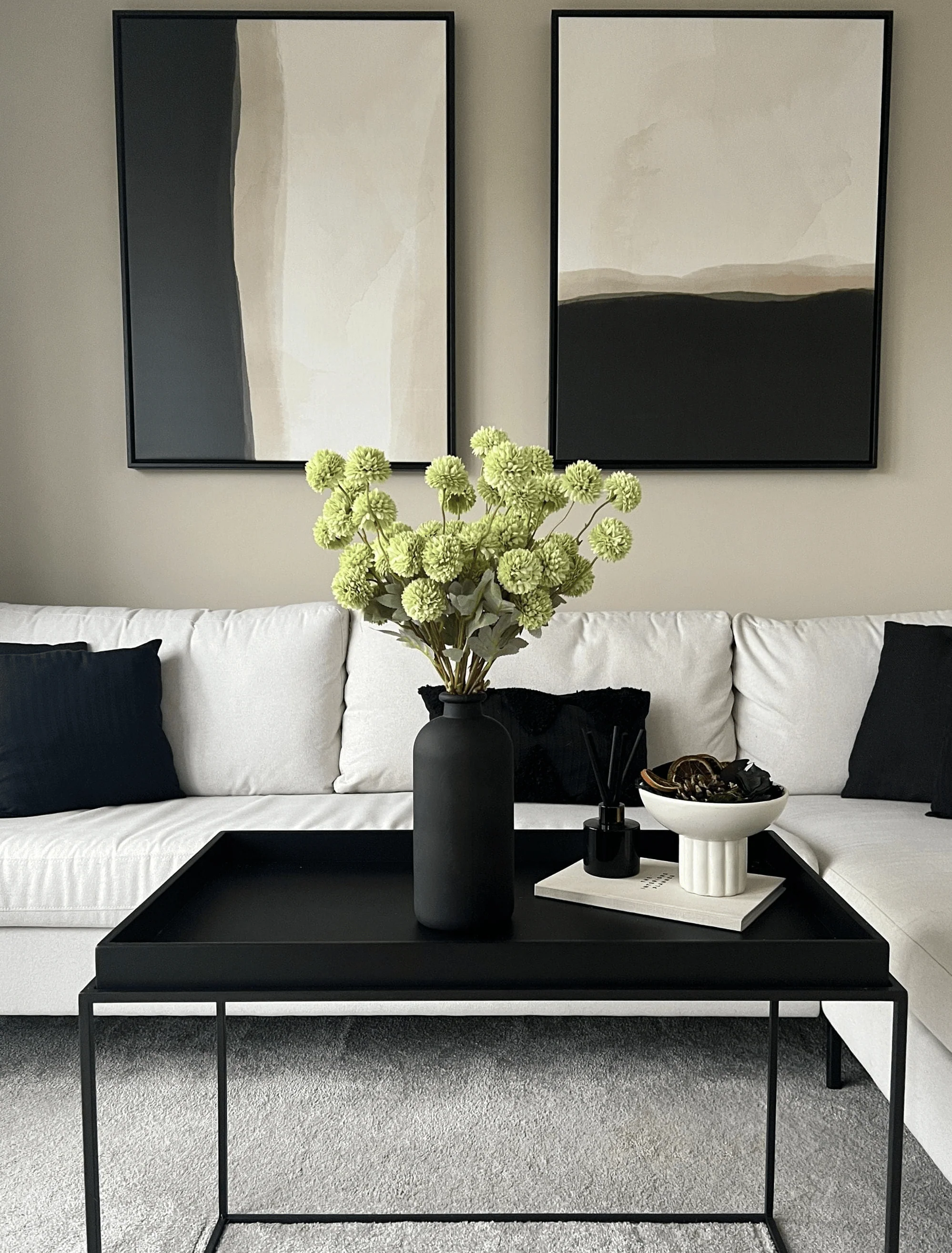 Faux Kiku Flower - Green (10 Stems / 50 Heads) - Image 3