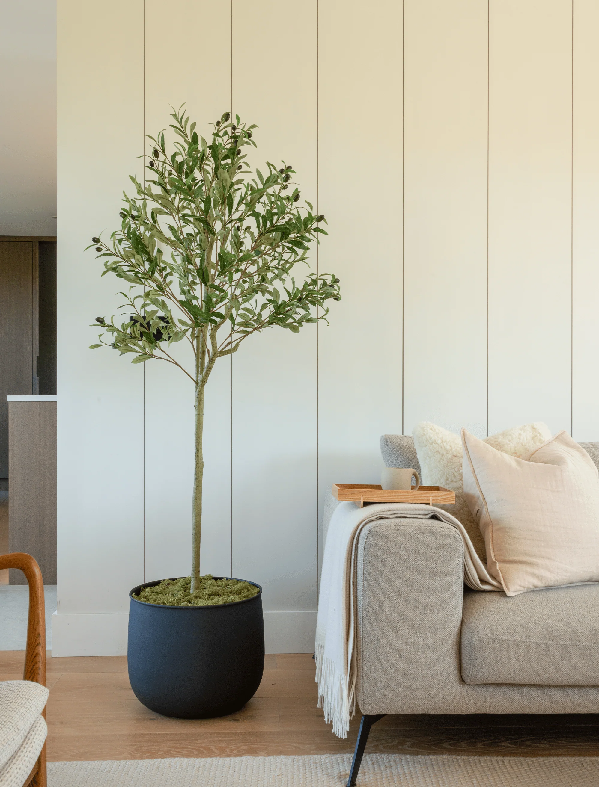 Faux Olive Tree 160cm / 5ft 2" - Image 4