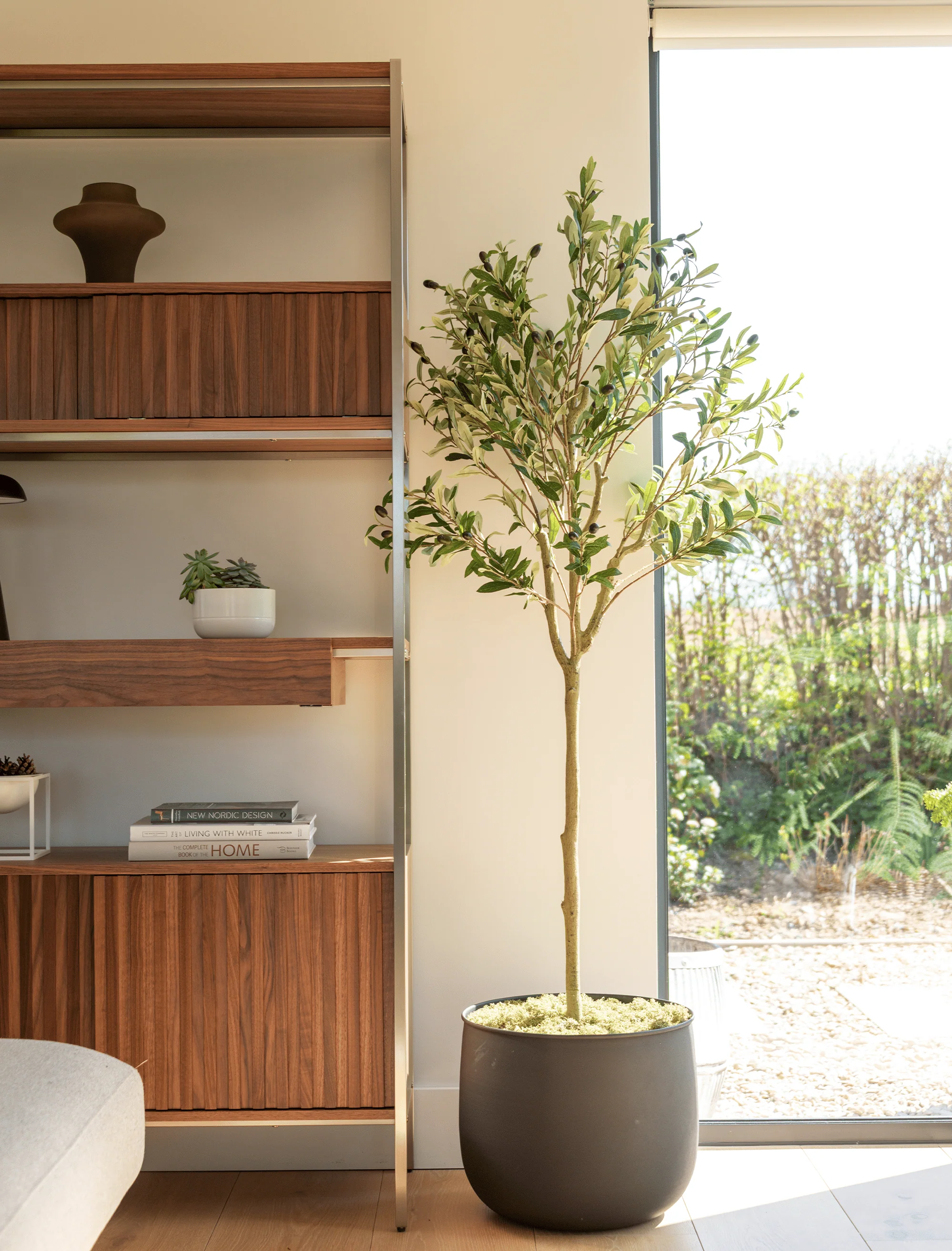 Faux Olive Tree 160cm / 5ft 2" - Image 5