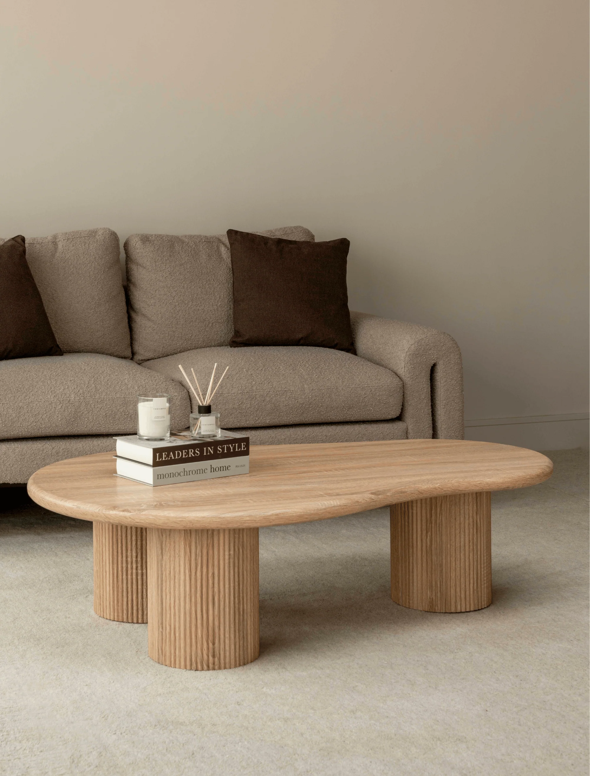 Luna Coffee Table - Light wood - Image 3